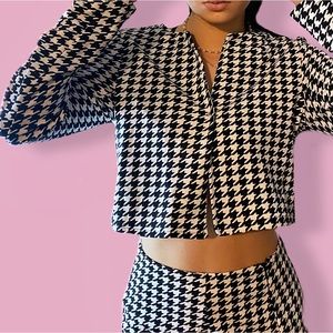 Matching Blazer and Skirt Set